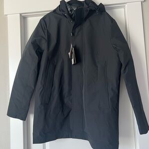 Pajar Men's Altair Mid Length Parka Welded Detail and Detachable Hood Size L